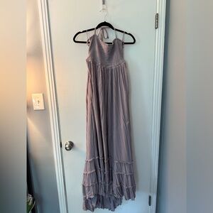 Free People Light Purple Maxi Dress
